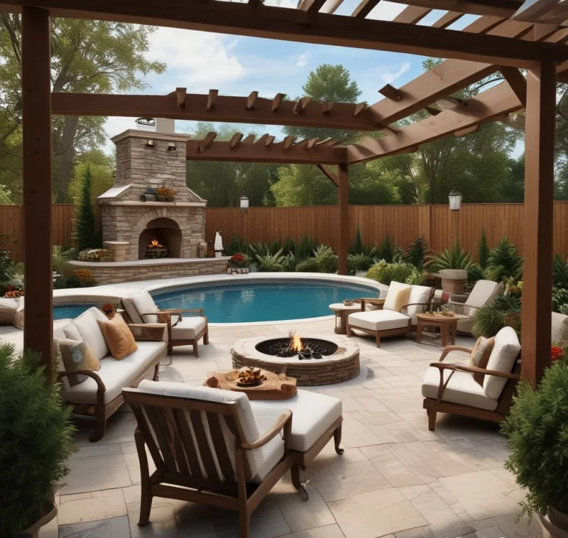 18 Stunning Above Ground Pool Designs to Transform Your Backyard Backyard Resort Retreat