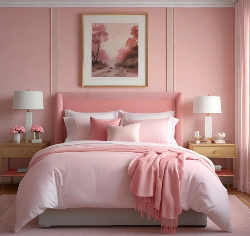 Blushing Coral Pink
