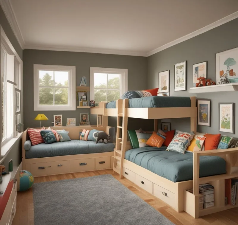 Brothers' Perfect Shared Space
