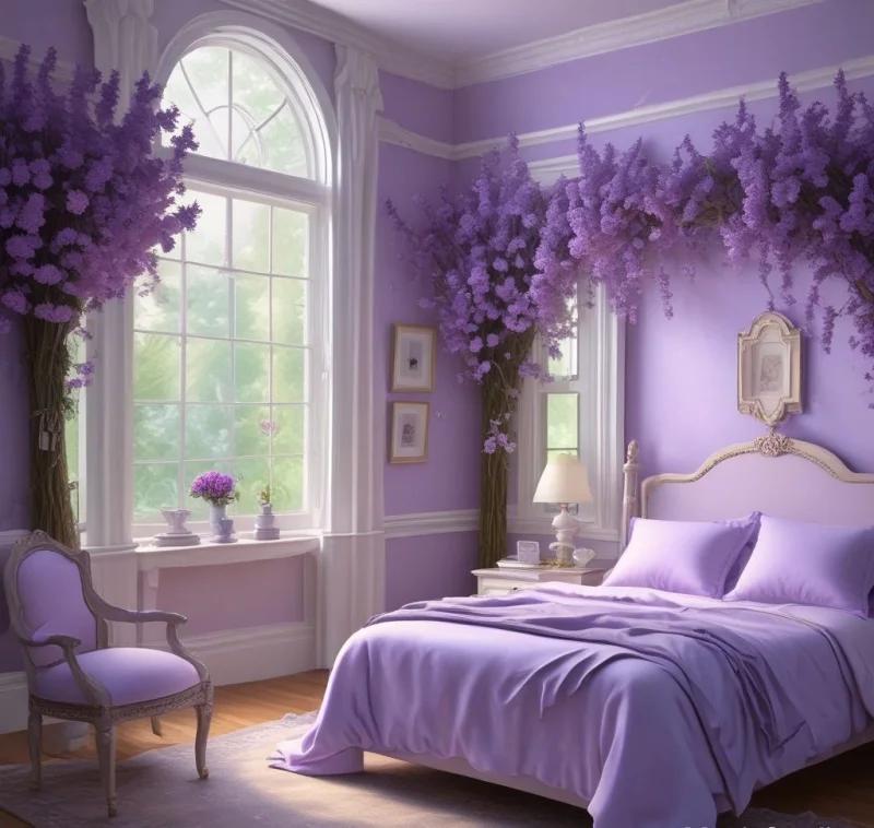 Dreamy Pale Purple
