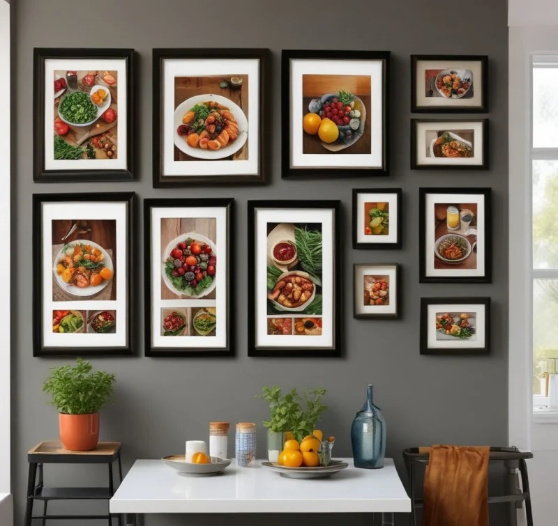 Food Photography Gallery Display
