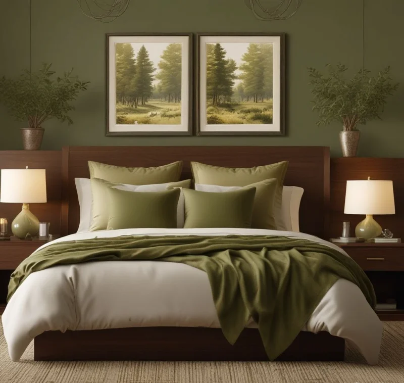 Forest Olive Green
