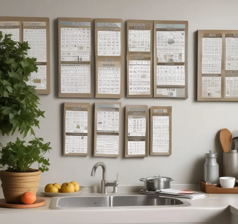Functional Wall Calendar Display
