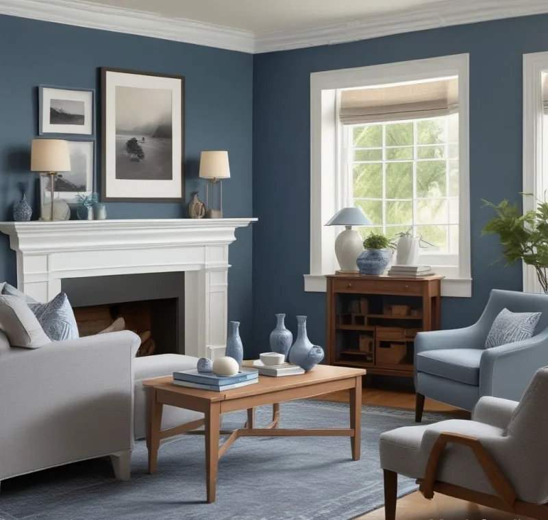 Gentle Blue-Gray

