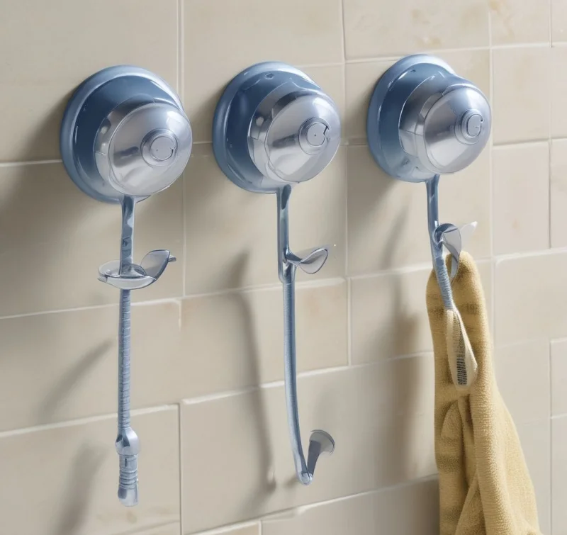Heavy-Duty Suction Cup Hooks
