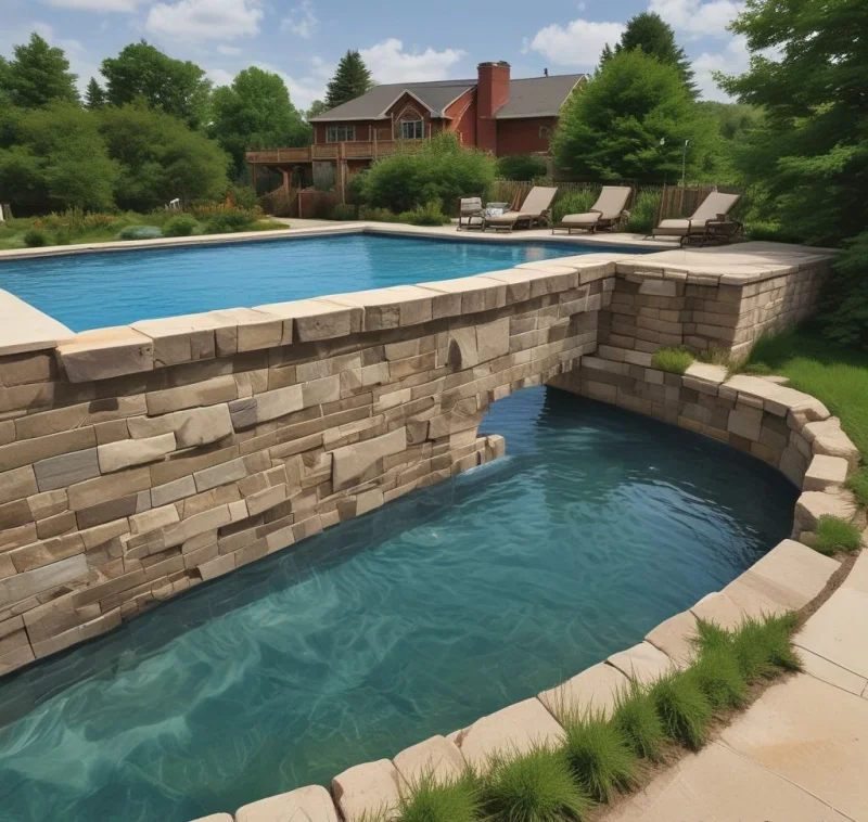 18 Stunning Above Ground Pool Designs to Transform Your Backyard Infinity Edge Illusion