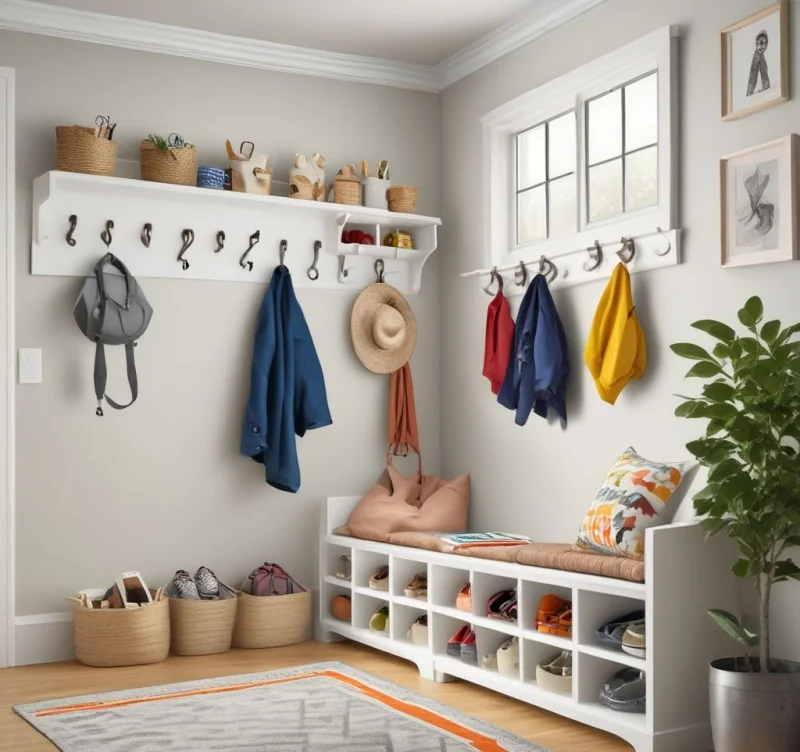 18 Brilliant IKEA Mudroom Solutions That Will Transform Your Entry Space Little Ones' Perfect Entry Zone