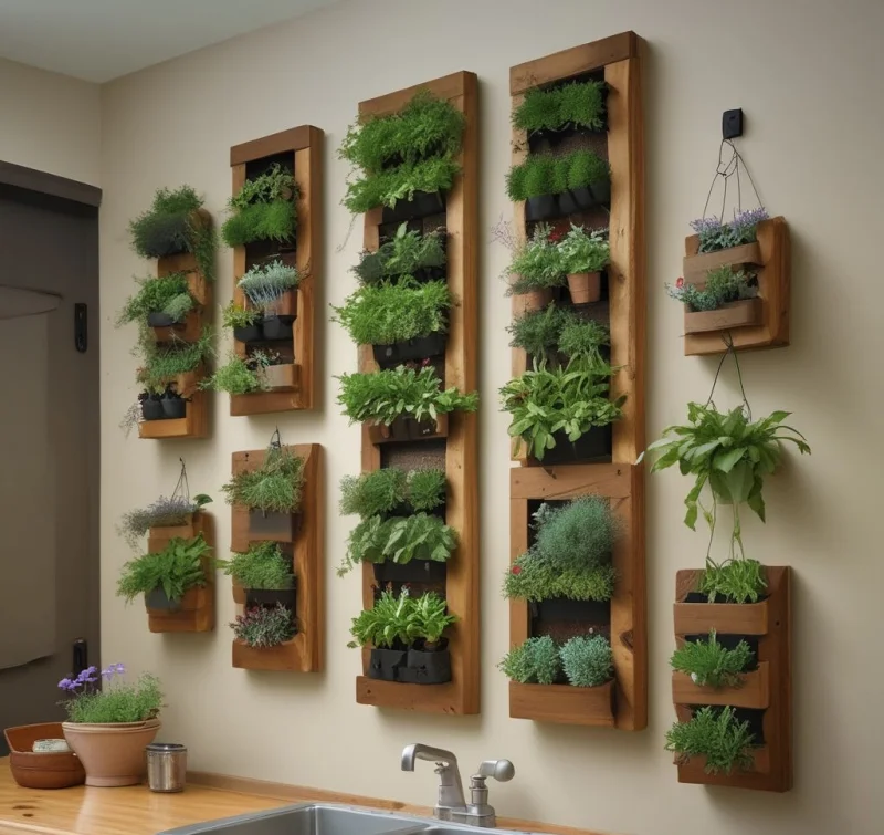 Living Wall Herb Garden
