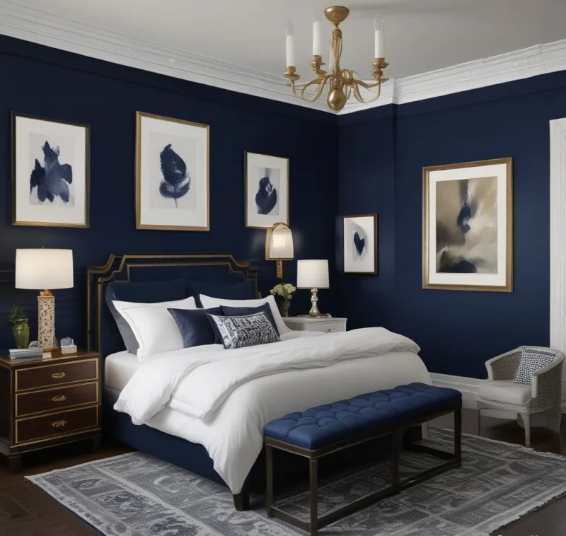 Midnight Navy Blue
