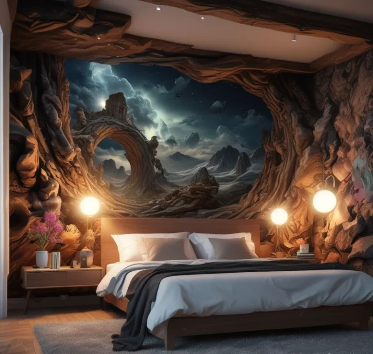 25 Stunning Bedroom Wallpaper Feature Wall Ideas to Transform Your Space