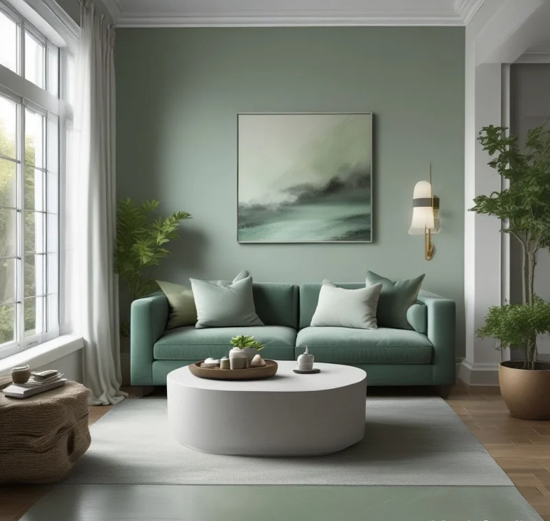 Misty Green-Gray
