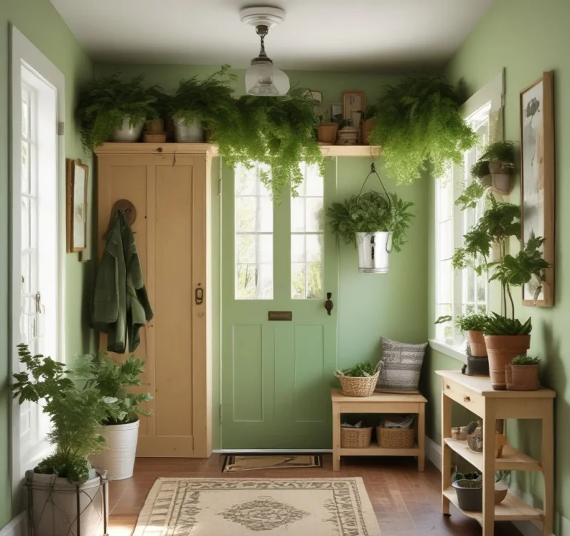18 Brilliant IKEA Mudroom Solutions That Will Transform Your Entry Space Nature-Loving Green Entry