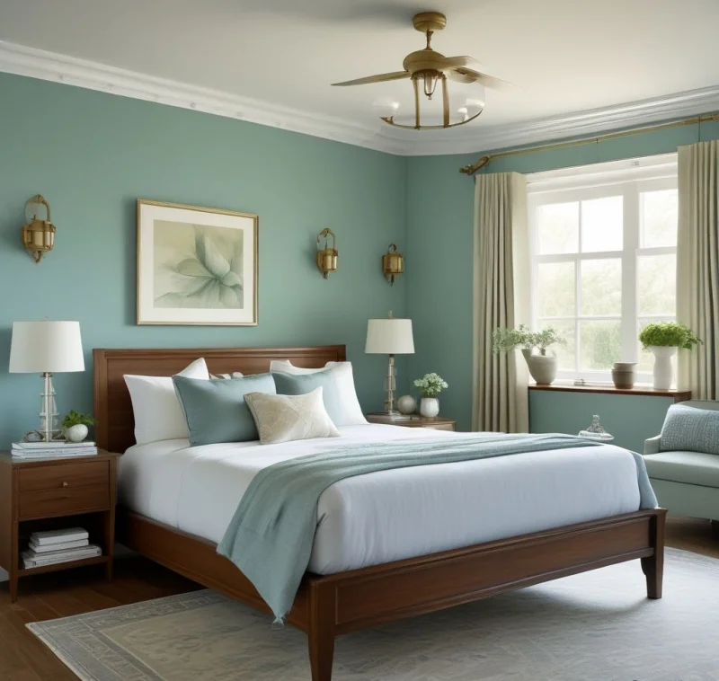 Serene Blue-Green
