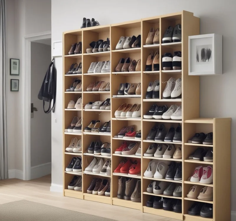 18 Brilliant IKEA Mudroom Solutions That Will Transform Your Entry Space Shoe Paradise Organization
