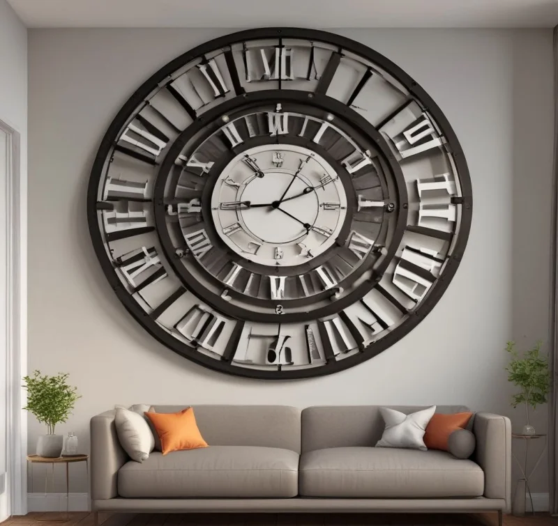 Statement Clock as Art
