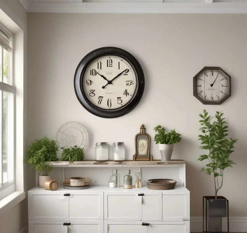Statement Wall Clock as Art

