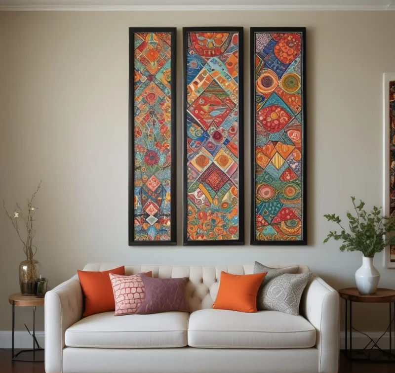 Textile Art and Fabric Displays
