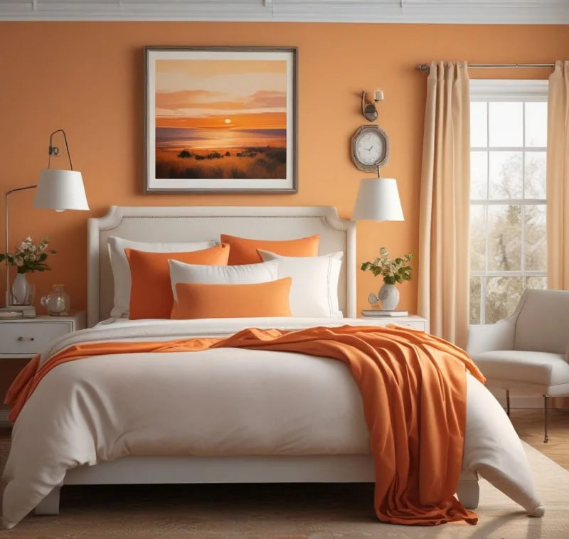 Warm Sunset Orange
