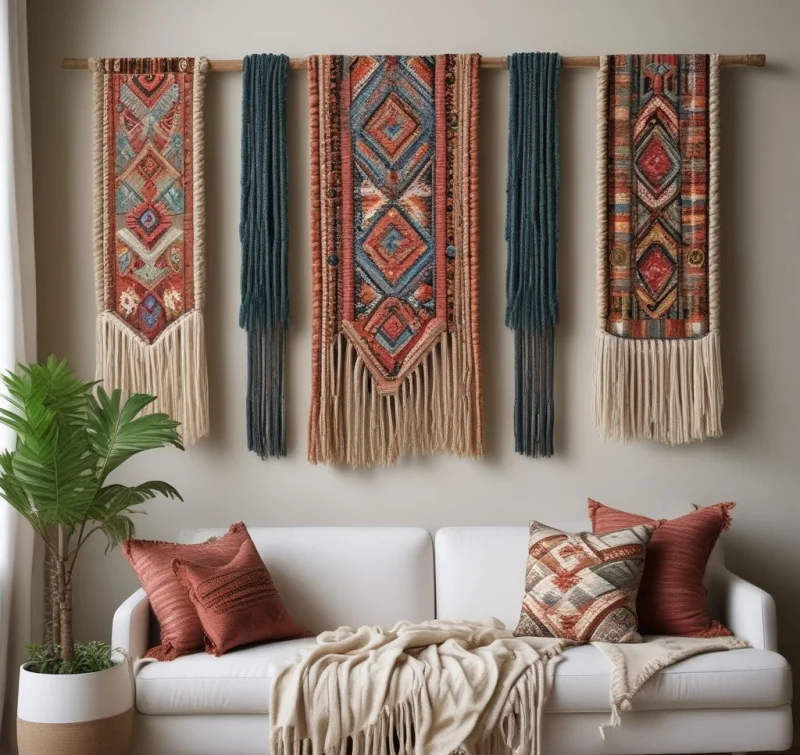 Woven Textiles and Wall Hangings
