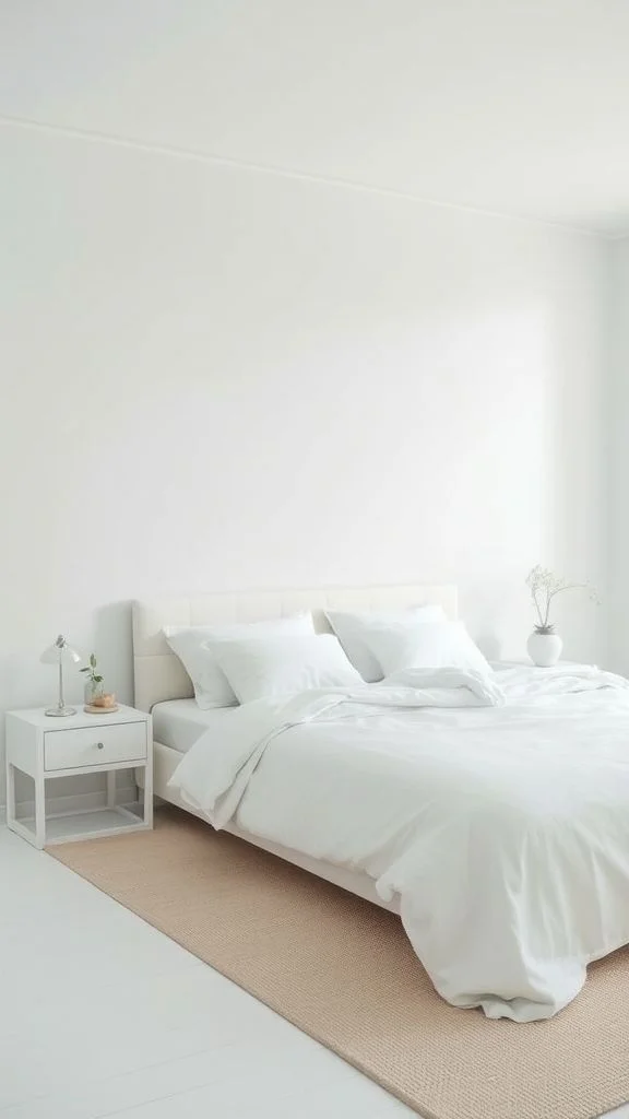 Clean Pastel Blue and White Minimalism
