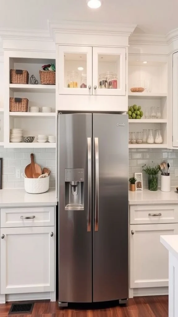 12+ Smart Storage Solutions Above Your Refrigerator for Maximum Kitchen Space Extra Pantry Space