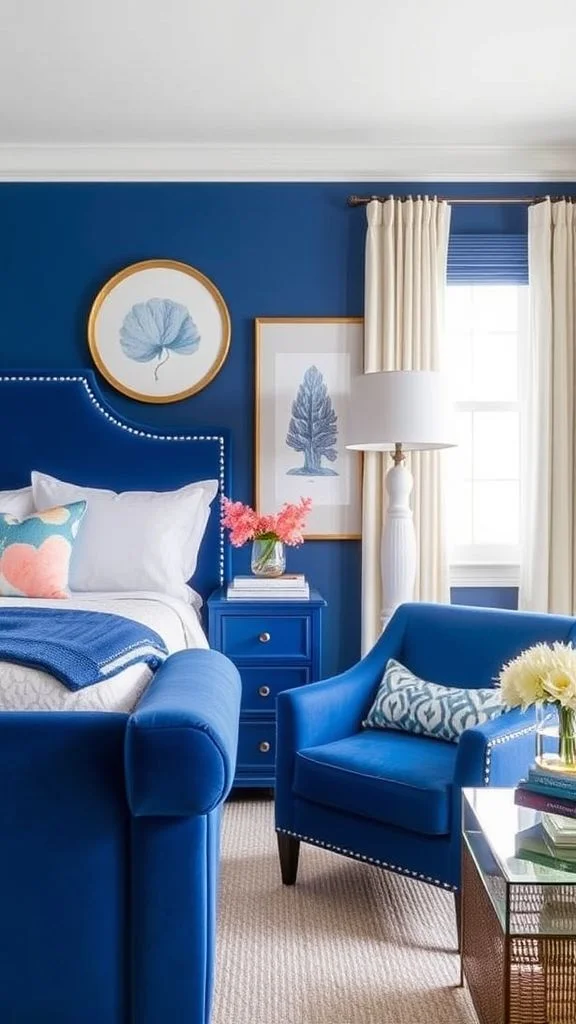 Statement-Making Royal Blue Furniture

