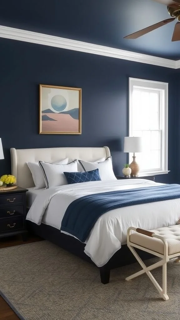 Timeless Navy Sophistication
