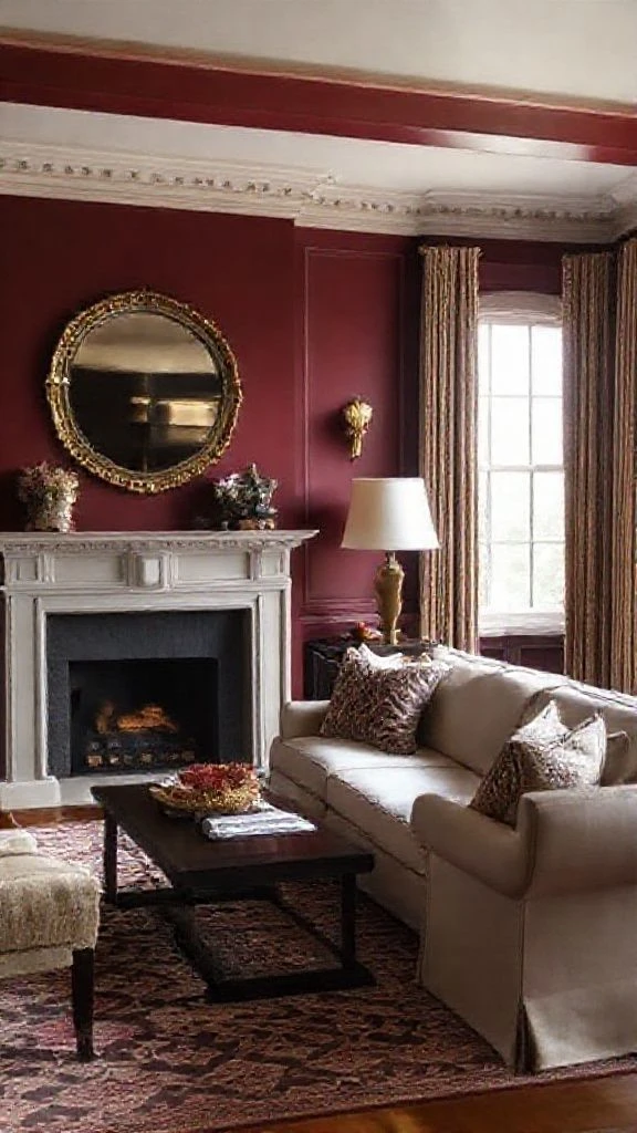 Luxurious Burgundy

