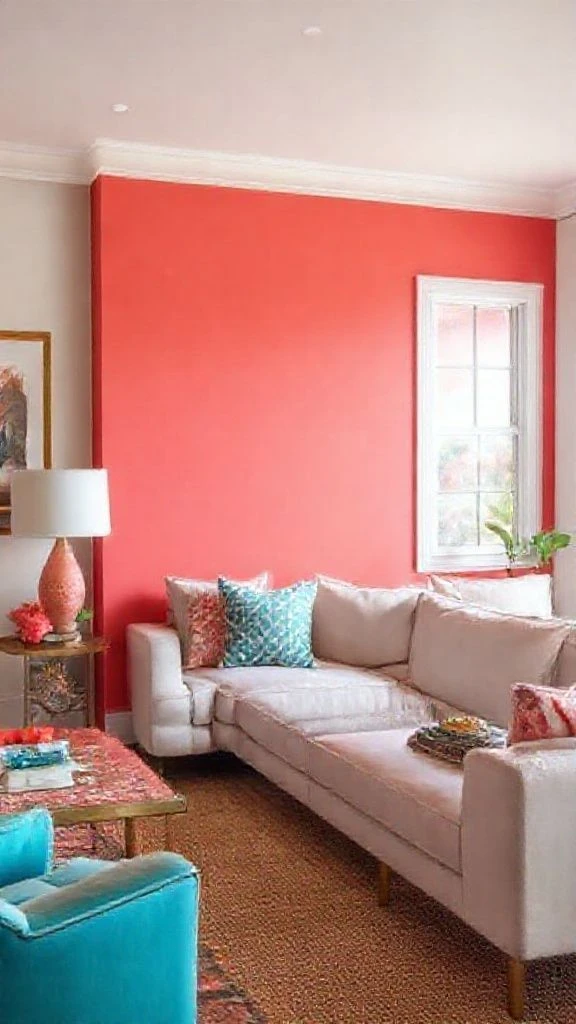 Playful Bright Coral
