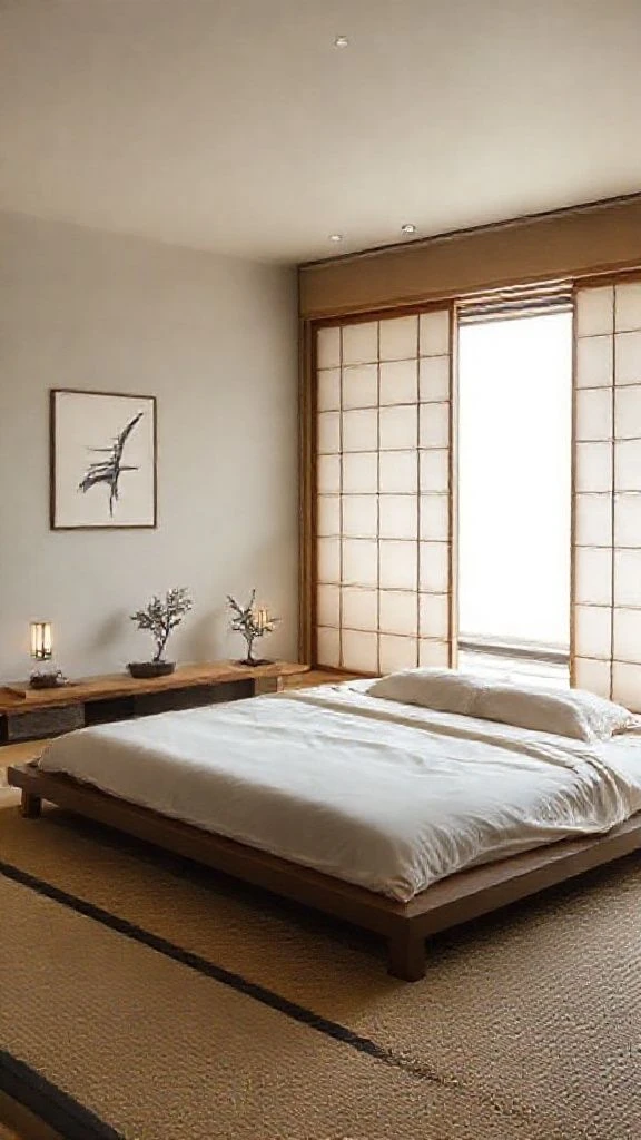 Serene Eastern Minimalism
