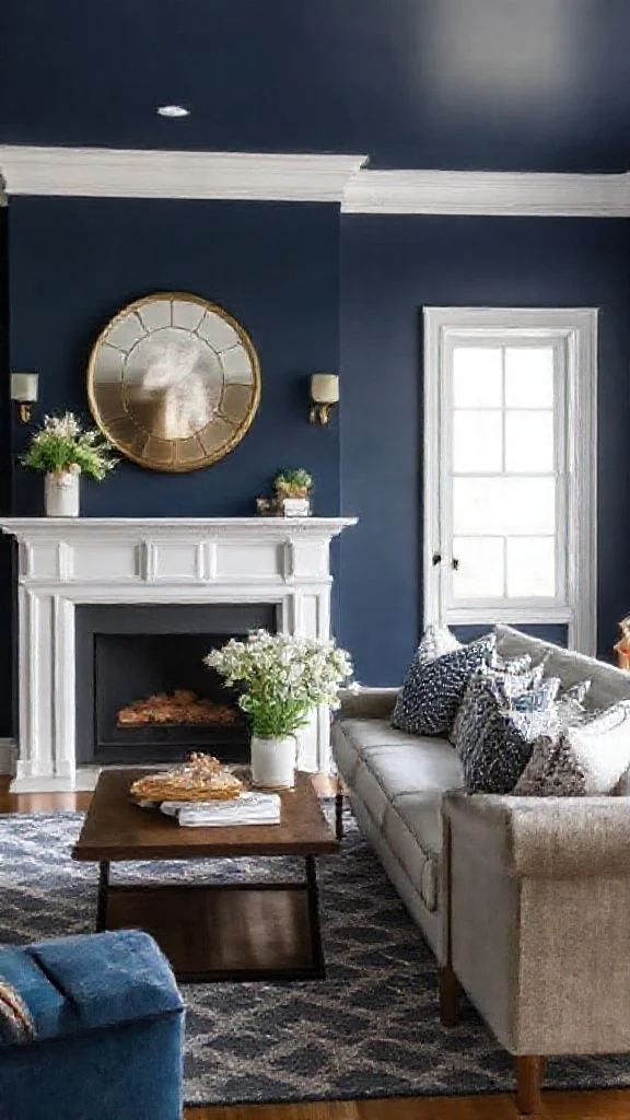 Sophisticated Navy Blue

