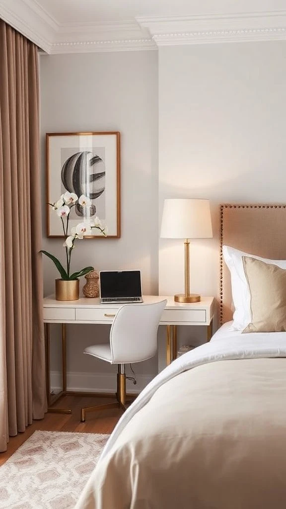 Subtle Workspace That Blends In
