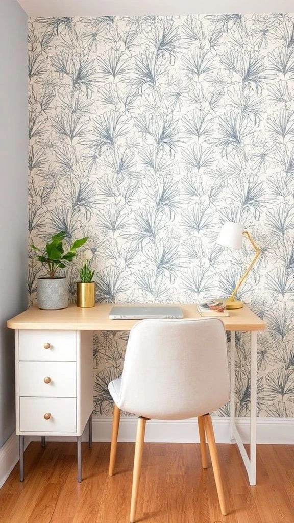 Textured Wallpaper for Visual Interest
