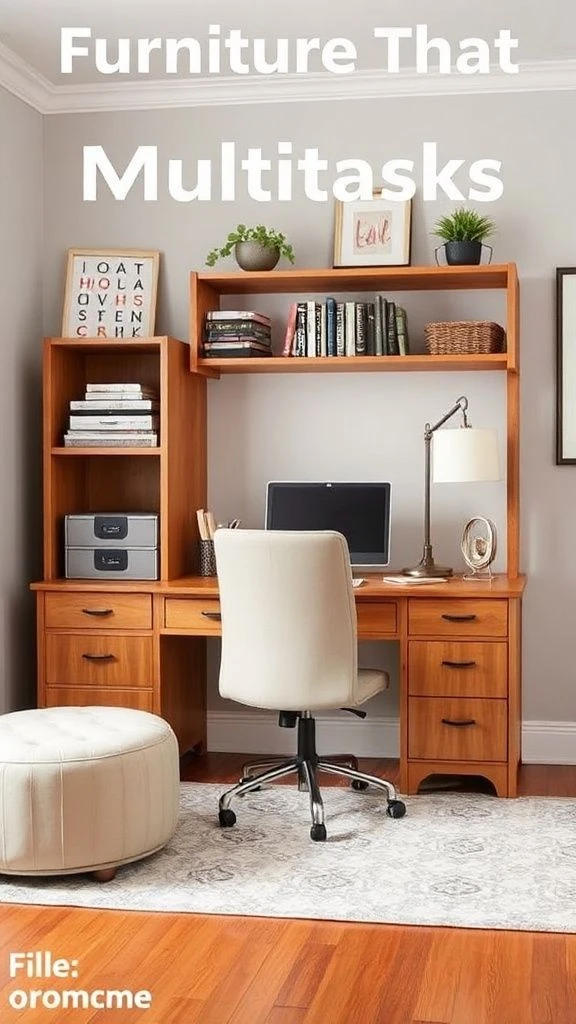 Versatile Furniture That Multitasks
