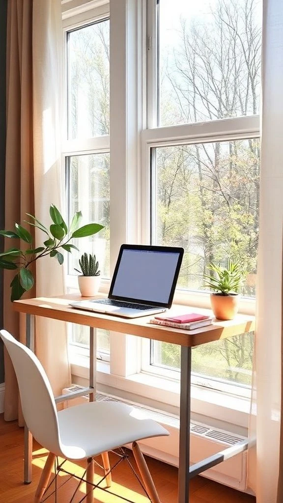 Window-Side Workspace Brilliance
