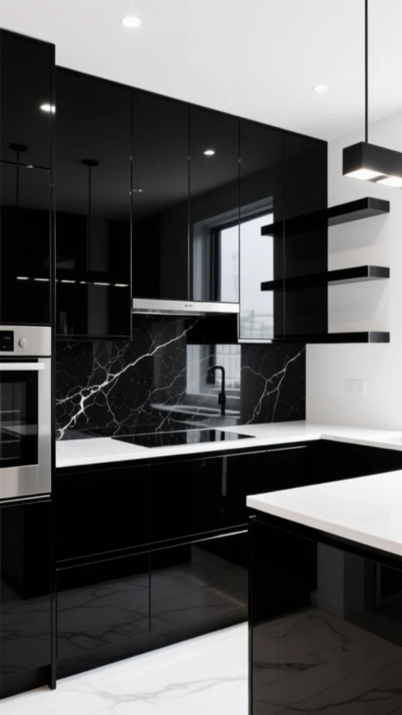 Elegant Black and White Kitchen Ideas to Transform Your Space