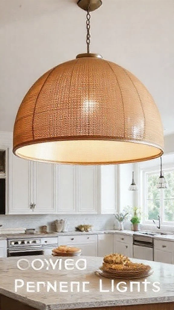 22+ Beautiful Kitchen Lighting Ideas Over Island to Transform Your Space Oversized Dome Pendant Lights