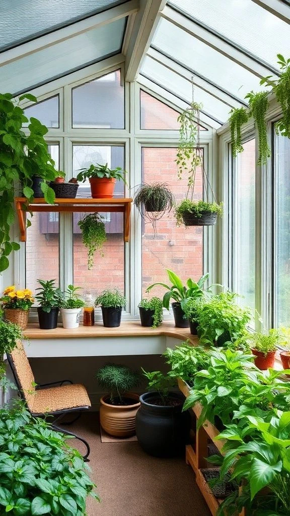 22+ Beautiful Enclosed Sunroom Ideas to Transform Your Home Personal Greenhouse Sanctuary