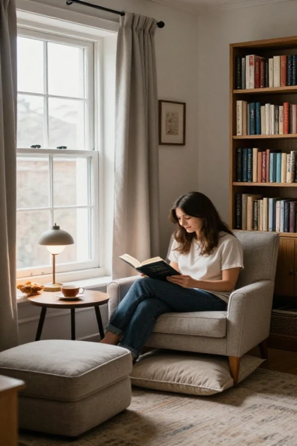 Create a Dedicated Reading Corner

