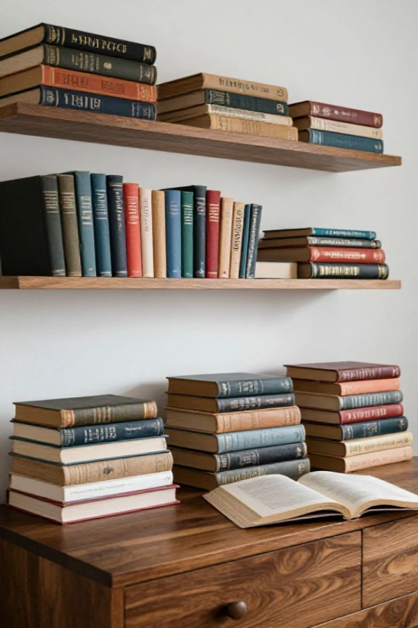 Display Books as Decor Elements
