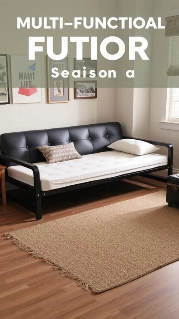 Multi-Functional Futon or Sleeper Sofa
