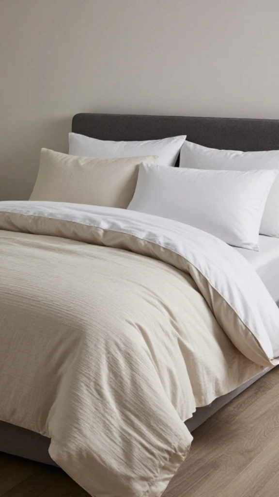 Quality Bedding Set with Extra Pillows
