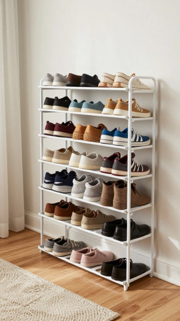 Shoe Rack or Over-Door Organizer
