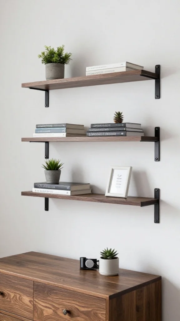 Add Floating Shelves