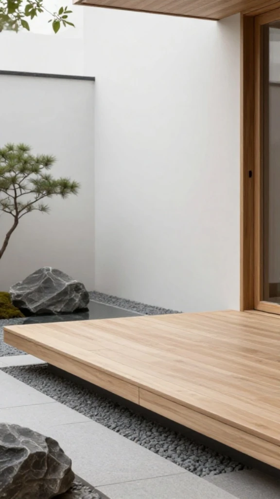 Zen-Inspired Minimalist Platform