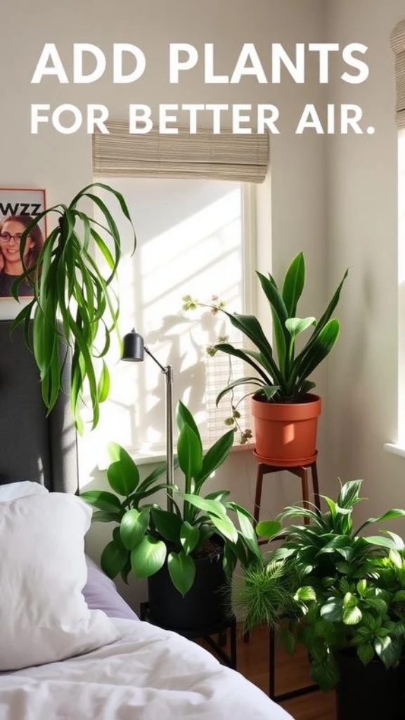 Add Plants for Better Air Quality