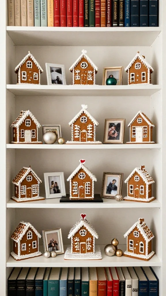 Bookshelf Gingerbread House Integration