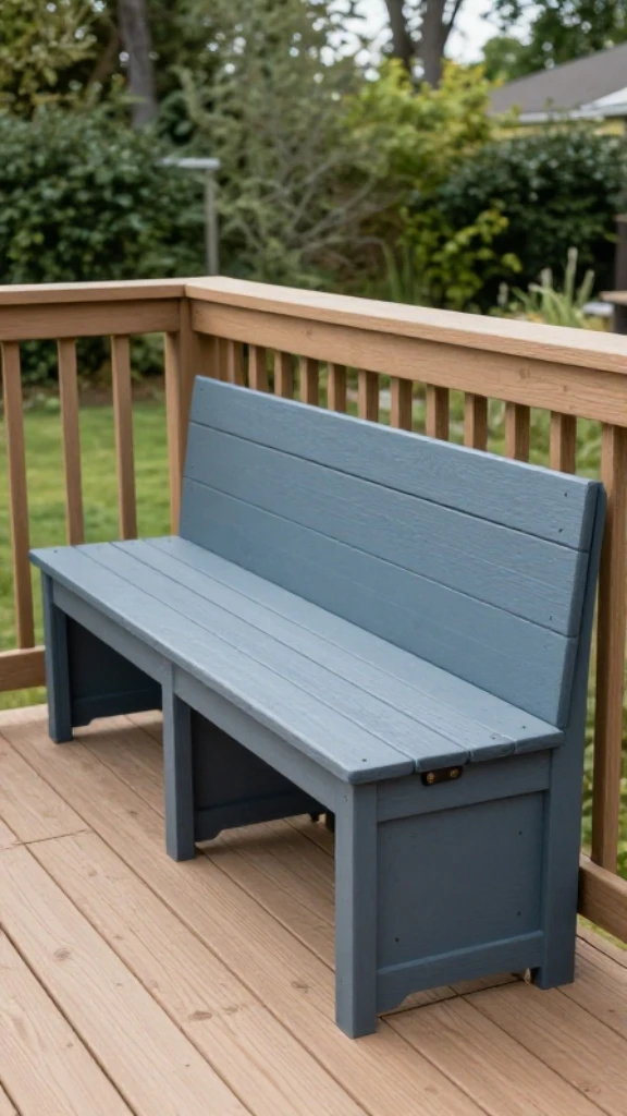 Built-In Storage Benches