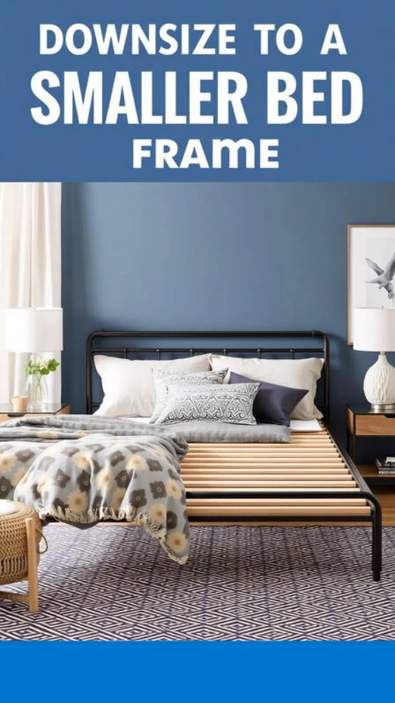 Downsize to a Smaller Bed Frame