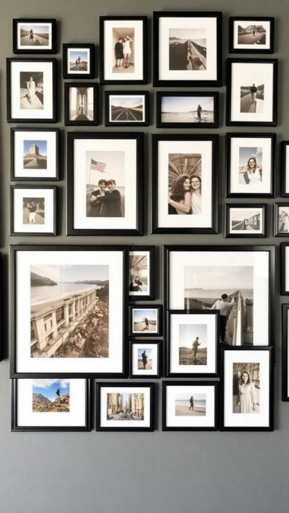 Gallery Wall of Personal Photographs